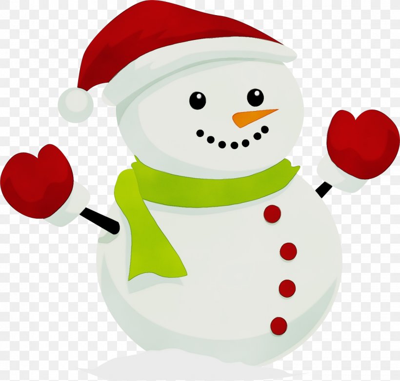Snowman, PNG, 1480x1413px, Watercolor, Cartoon, Christmas, Fictional Character, Paint Download Free