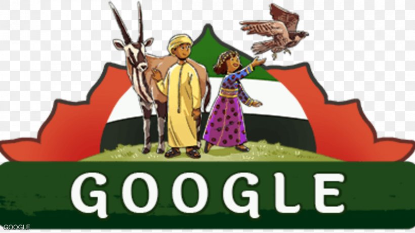 Abu Dhabi Dubai National Day Independence Day Google Doodle, PNG, 1200x676px, Abu Dhabi, Anniversary, December 2, Dubai, Fictional Character Download Free
