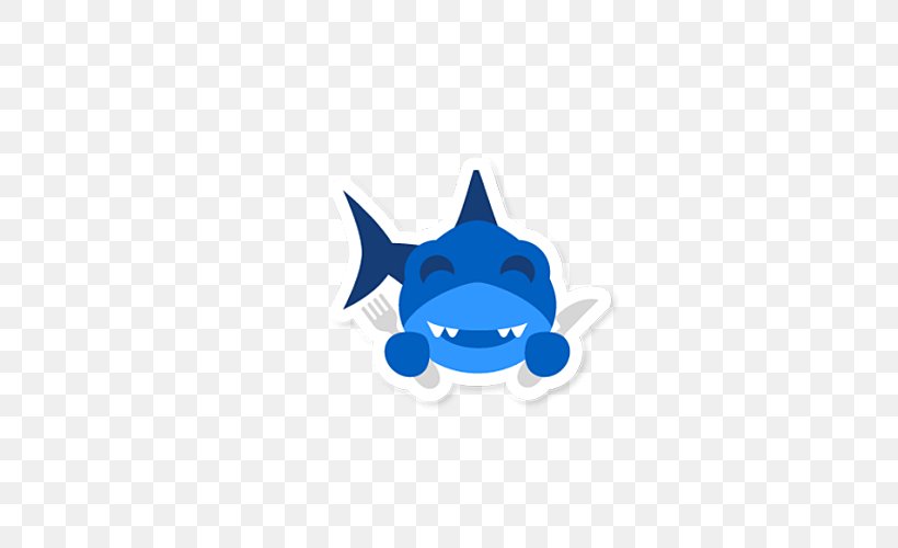 Apple Icon Image Format Shark Icon, PNG, 500x500px, Emoticon, Blue, Cartoon, Clip Art, Electric Blue Download Free