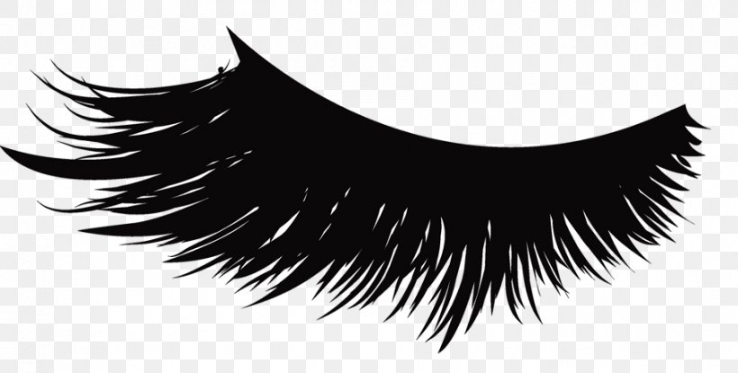 Eyelash Extensions Beauty Artificial Hair Integrations, PNG, 907x460px, Eyelash Extensions, Artificial Hair Integrations, Beauty, Black And White, Cartoon Download Free