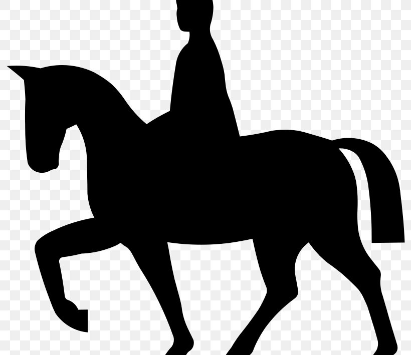 Horse Equestrian Dressage Clip Art, PNG, 800x709px, Horse, Black, Black And White, Bridle, Collection Download Free