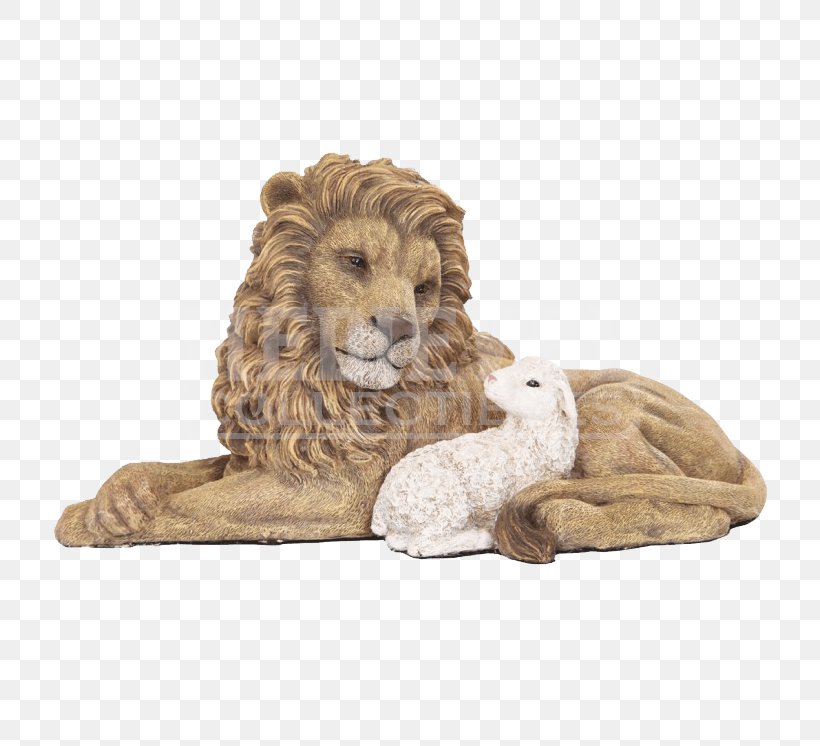 Lion Sheep Statue Figurine Sculpture, PNG, 746x746px, Lion, Big Cats, Carnivoran, Cat Like Mammal, Ceramic Download Free