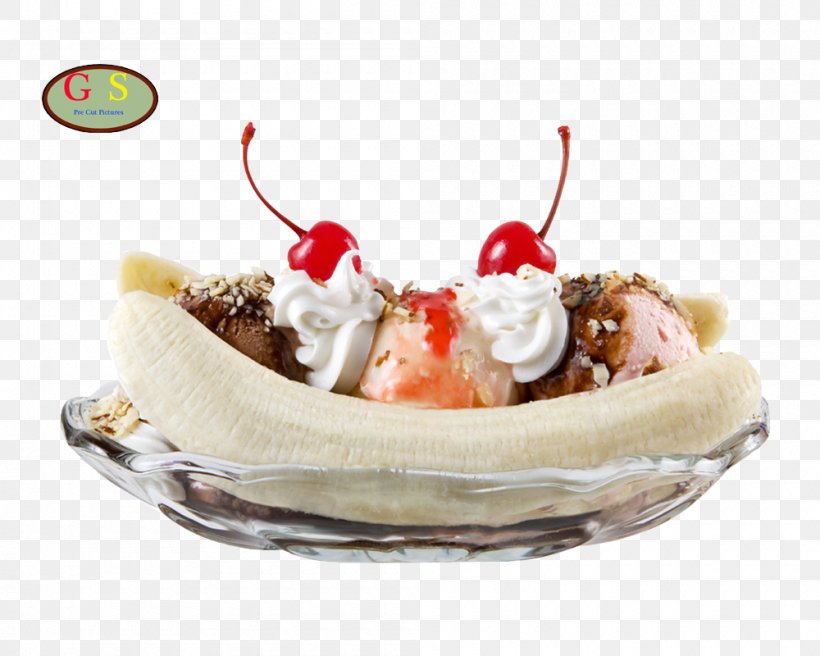 Banana Split Sundae Ice Cream Icebox Cake, PNG, 1000x800px, Banana Split, Banana, Biscuits, Chocolate, Chocolate Syrup Download Free