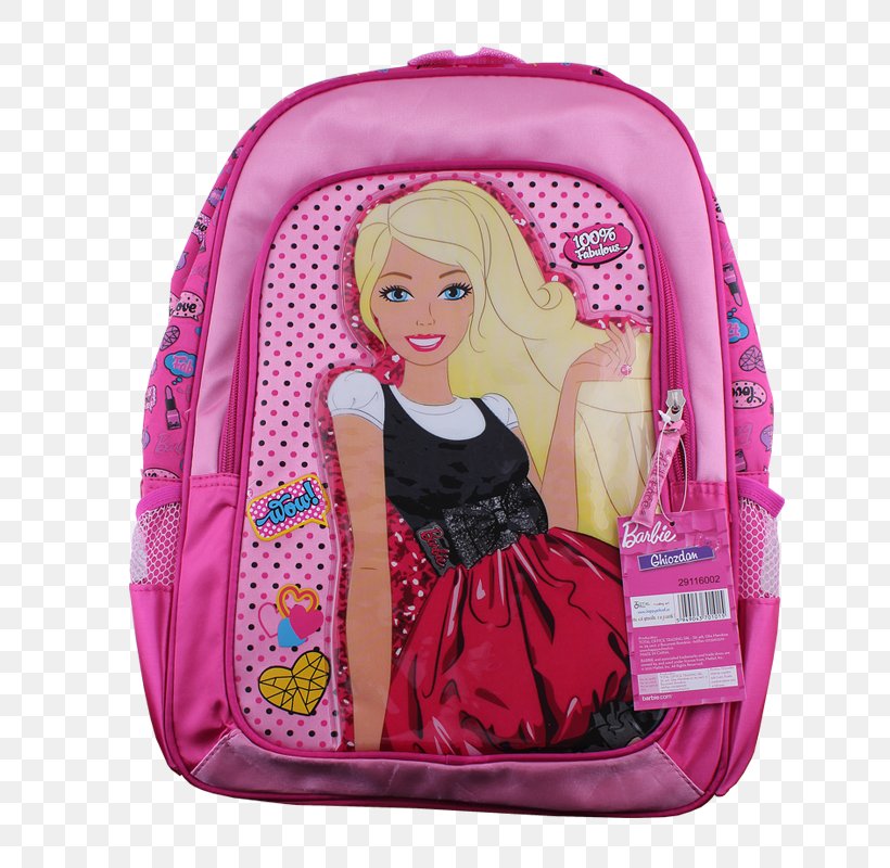 Barbie Handbag Backpack Delancy, PNG, 800x800px, Barbie, Backpack, Bag, Barbie Princess Charm School, Briefcase Download Free