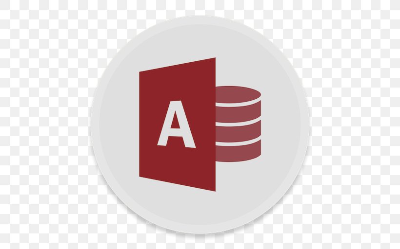 Microsoft Access Microsoft Office 2016 Microsoft Excel, PNG, 512x512px, Microsoft Access, Brand, Button, Computer Software, Logo Download Free