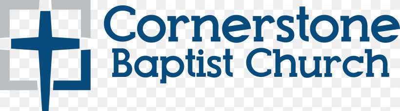 Cornerstone Baptist Church The People's Religion Logo Christian Church Organization, PNG, 3131x873px, Cornerstone Baptist Church, Area, Banner, Blue, Brand Download Free