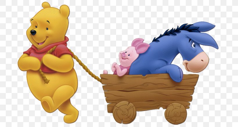 Eeyore Piglet Winnie-the-Pooh Tigger Roo, PNG, 713x437px, Watercolor, Cartoon, Flower, Frame, Heart Download Free