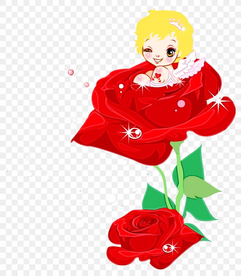 Rose, PNG, 1179x1352px, Watercolor, Cartoon, Fictional Character, Flower, Paint Download Free