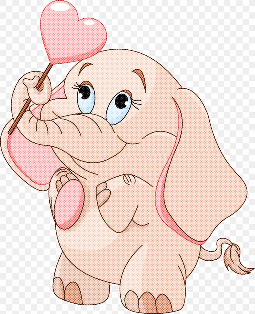 Cartoon Pink Nose Clip Art Snout, PNG, 2432x2999px, Cartoon, Animal Figure, Nose, Pink, Puppy Download Free