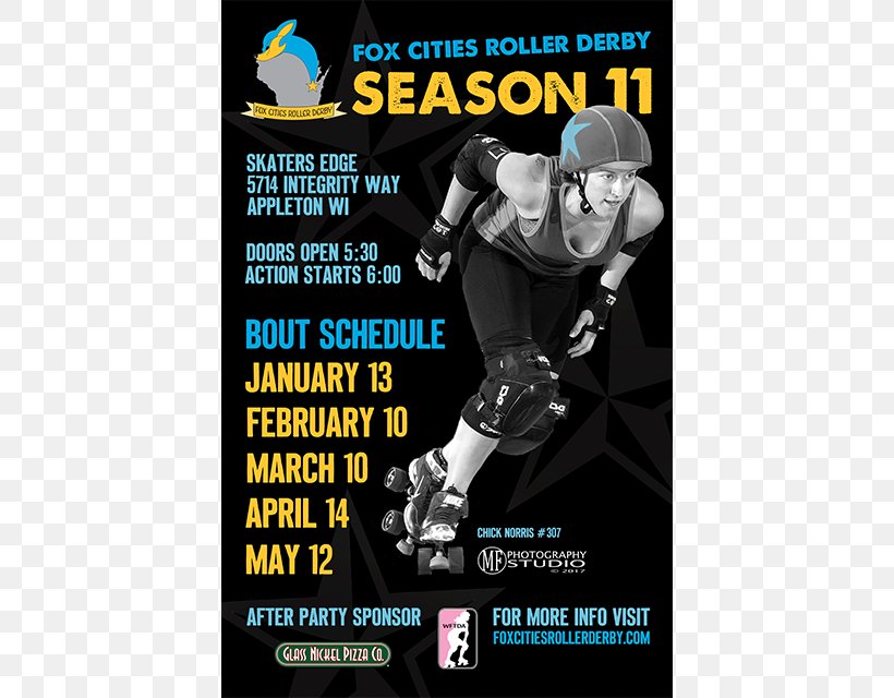 Fox Cities Roller Derby Poster In-Line Skates Roller Skates, PNG, 550x640px, Roller Derby, Advertising, Inline Skates, Poster, Quad Download Free