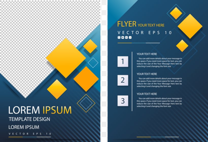 Poster Geometric Shape Flyer, PNG, 973x665px, Flyer, Advertising, Blue, Brand, Brochure Download Free