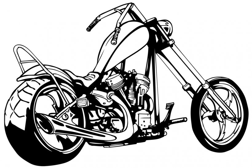 Chopper Motorcycle Harley-Davidson Clip Art, PNG, 1600x1071px, Chopper, Autocad Dxf, Automotive Design, Bicycle, Bicycle Frame Download Free