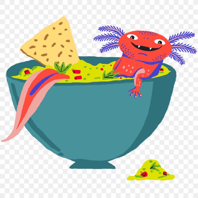 Illustration Animal Goofy Clip Art Axolotl, PNG, 1024x1024px, Animal, Amphibian, Axolotl, Behance, Cartoon Download Free