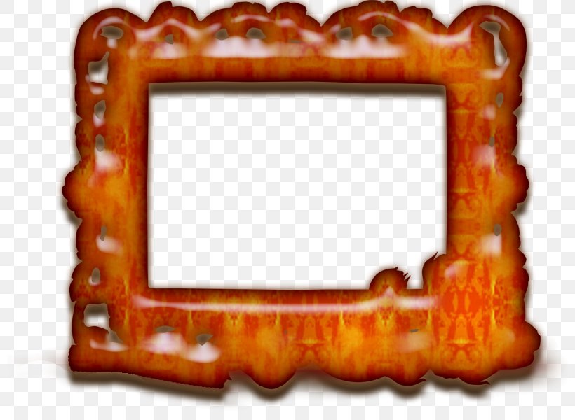 Picture Frames Rectangle, PNG, 800x600px, Picture Frames, Orange, Picture Frame, Rectangle Download Free