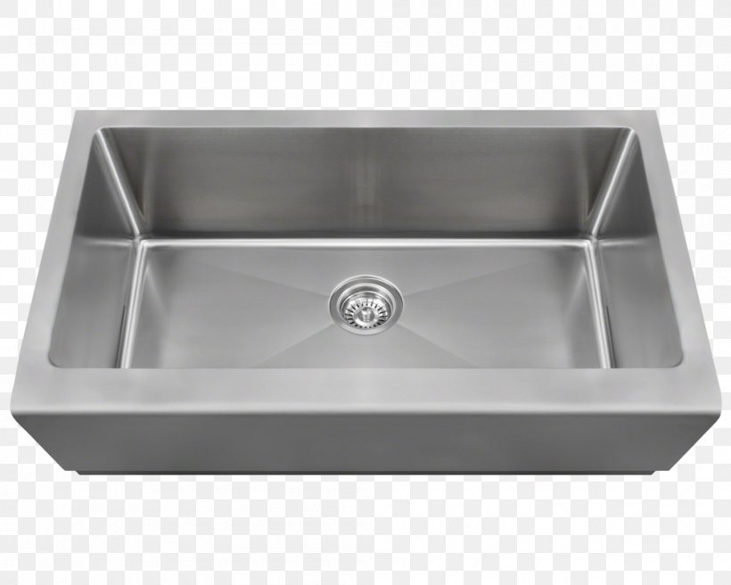 Sink Stainless Steel Kitchen Bowl Brushed Metal, PNG, 1000x800px, Sink, Apron, Bathroom Sink, Bowl, Brushed Metal Download Free