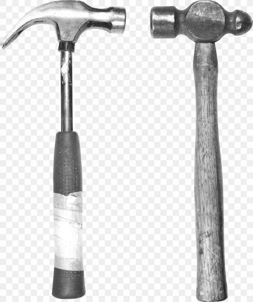 Claw Hammer Handle Photography, PNG, 3084x3689px, Hammer, Banco De Imagens, Black And White, Claw Hammer, Handle Download Free