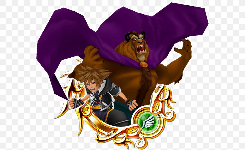 Kingdom Hearts χ Kingdom Hearts II Kingdom Hearts 358/2 Days Kingdom Hearts Birth By Sleep Kingdom Hearts: Chain Of Memories, PNG, 600x505px, Kingdom Hearts Ii, Beast, Fictional Character, Kingdom Hearts, Kingdom Hearts 3582 Days Download Free