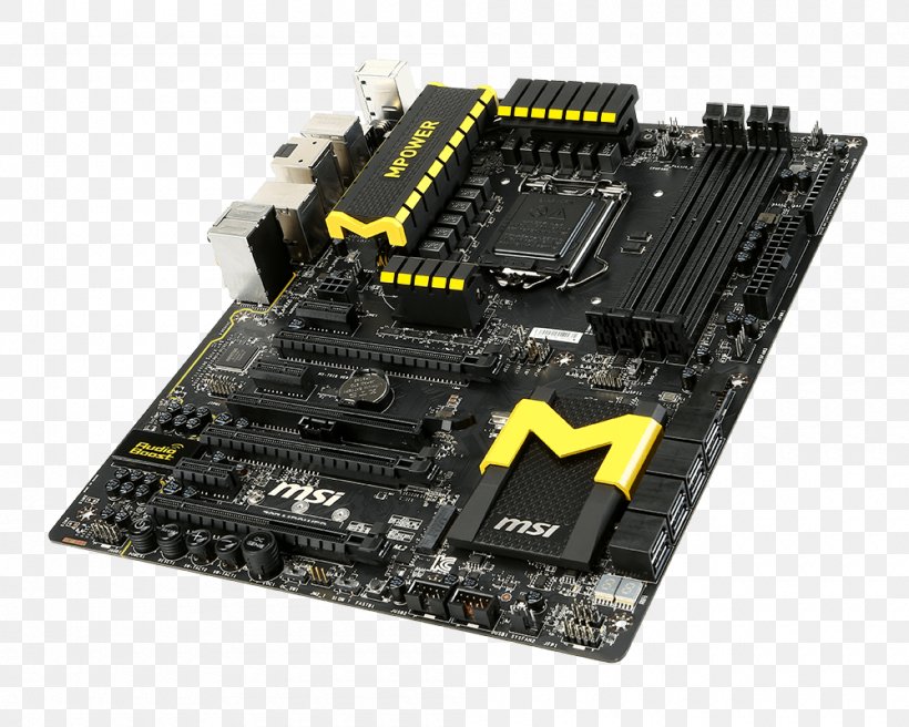 LGA 1150 MSI Motherboard Micro-Star International Land Grid Array, PNG, 1000x800px, Lga 1150, Atx, Computer, Computer Component, Computer Data Storage Download Free