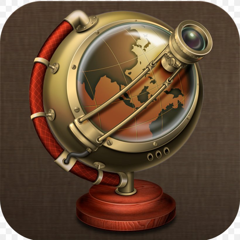 Steampunk Web Browser Icon Design, PNG, 1024x1024px, Steampunk, Art, Avatar, Icon Design, Science Fiction Download Free
