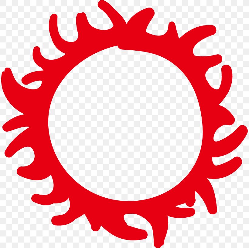 Red Sun, PNG, 812x818px, Red, Area, Clip Art, Color, Drawing Download Free