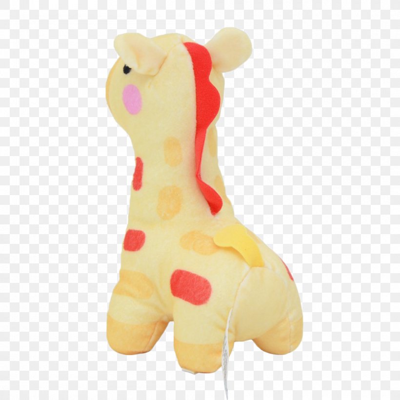 Giraffe Plush Stuffed Toy Doll, PNG, 1000x1000px, Watercolor, Cartoon, Flower, Frame, Heart Download Free