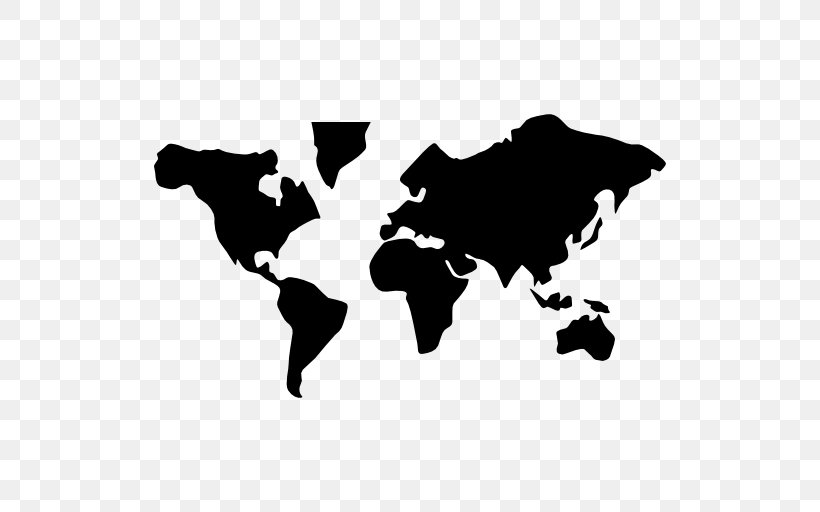 Harare International School Globe World Map, PNG, 512x512px, Harare International School, Black, Black And White, Continent, Flat Design Download Free