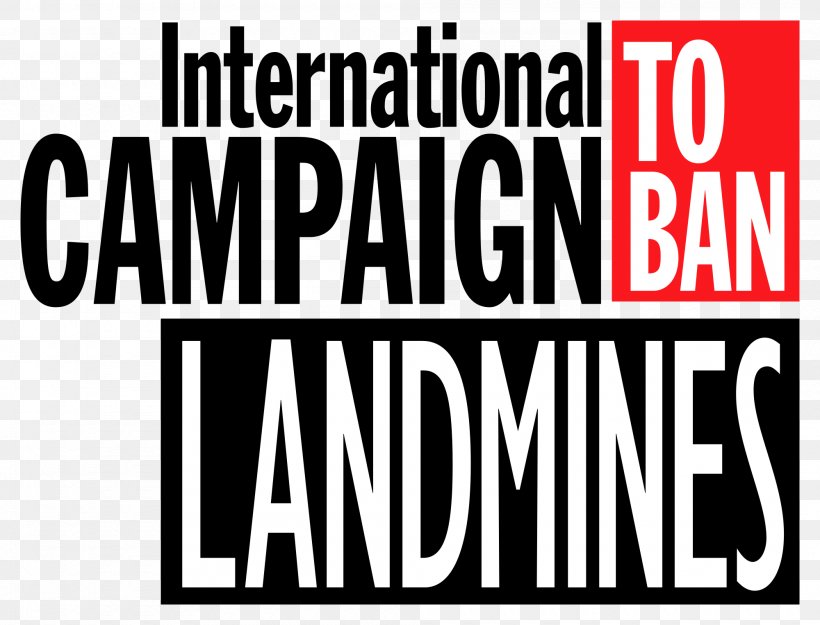 International Campaign To Ban Landmines Land Mine Logo International Campaign To Abolish Nuclear Weapons Organization, PNG, 2000x1525px, Land Mine, Area, Band, Banner, Brand Download Free