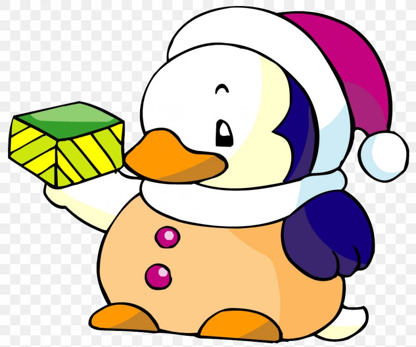 Penguin Cartoon Christmas, PNG, 1037x864px, Penguin, Area, Artwork, Beak, Bird Download Free