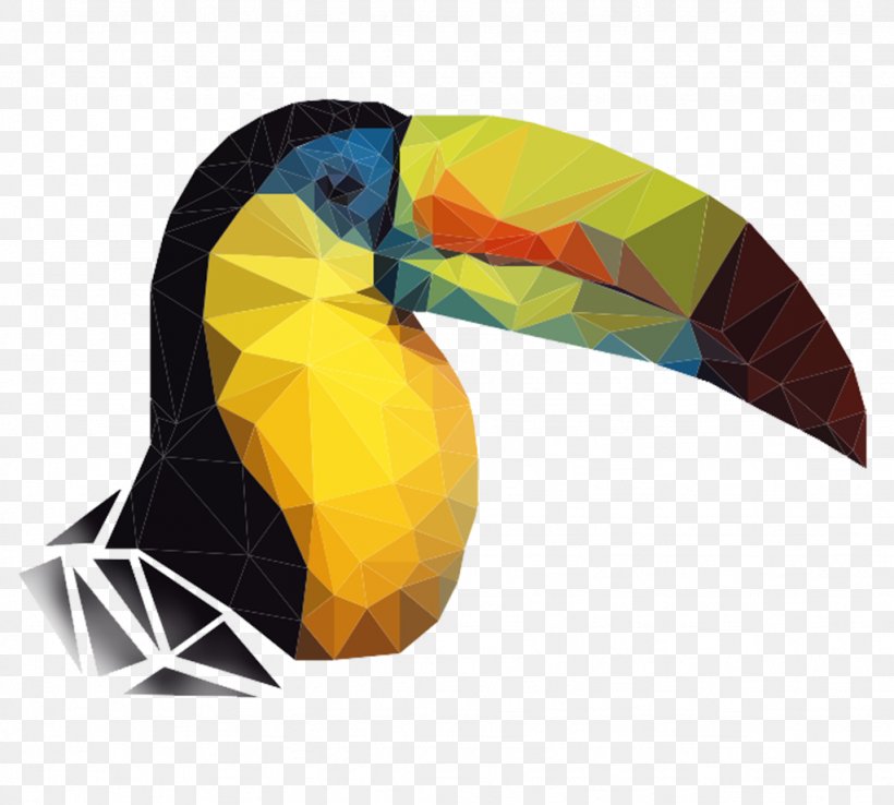 Polygon Toucan Animal, PNG, 1024x922px, Polygon, Animal, Art, Beak, Deviantart Download Free