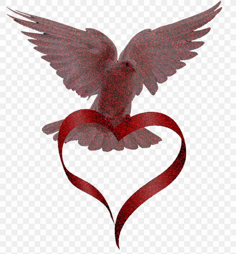 Valentines Day Heart, PNG, 948x1024px, Pigeons And Doves, Beak, Bird, Color, Heart Download Free