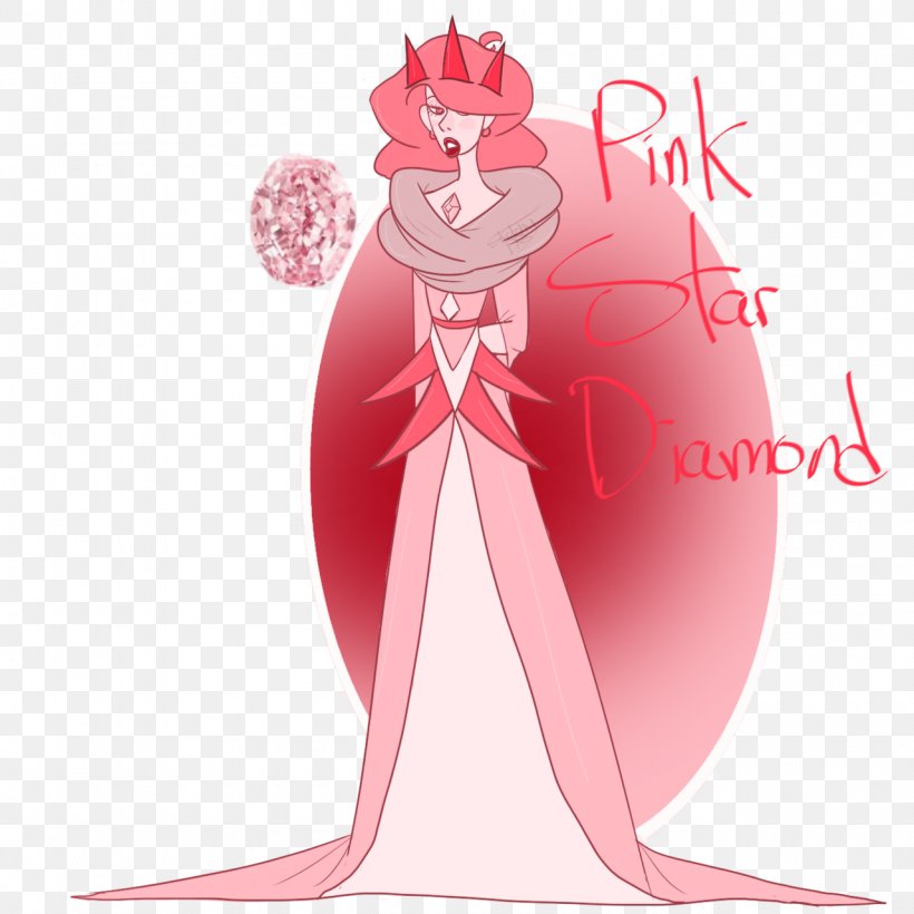 Pink Star Pink Diamond Sapphire Gemstone, PNG, 1280x1280px, Watercolor, Cartoon, Flower, Frame, Heart Download Free