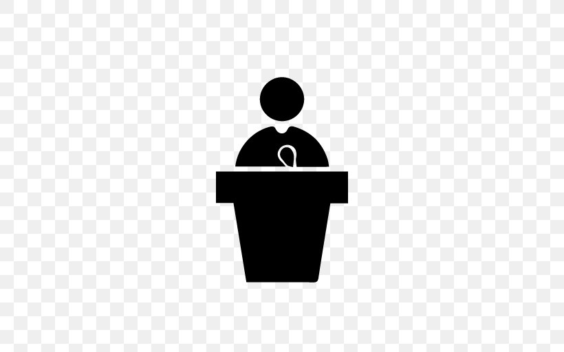 Public Speaking Speech Vector Graphics Clip Art Image, PNG, 512x512px, Public Speaking, Audience, Blackandwhite, Communication, Individual Download Free