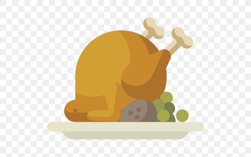 Roast Chicken Clip Art Turkey, PNG, 512x512px, Chicken, Carnivoran, Dog Like Mammal, Food, Mammal Download Free