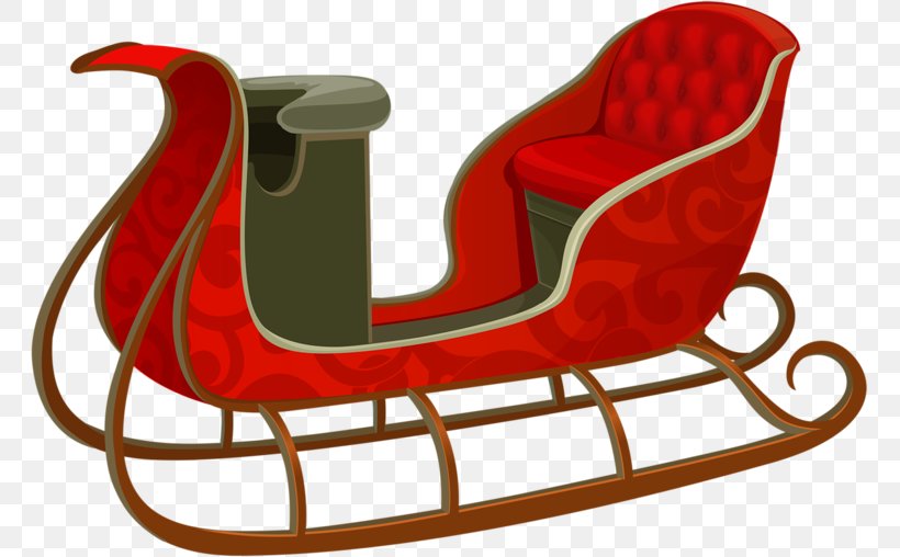 Santa Claus Sled Christmas Clip Art, PNG, 763x508px, Santa Claus, Chair, Christmas, Christmas Elf, Dog Sled Download Free
