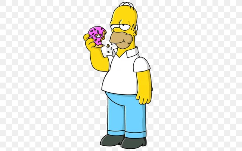 Homer Simpson Donuts Lisa Simpson Bart Simpson Maggie Simpson Png 512x512px Homer Simpson Area Art Bart