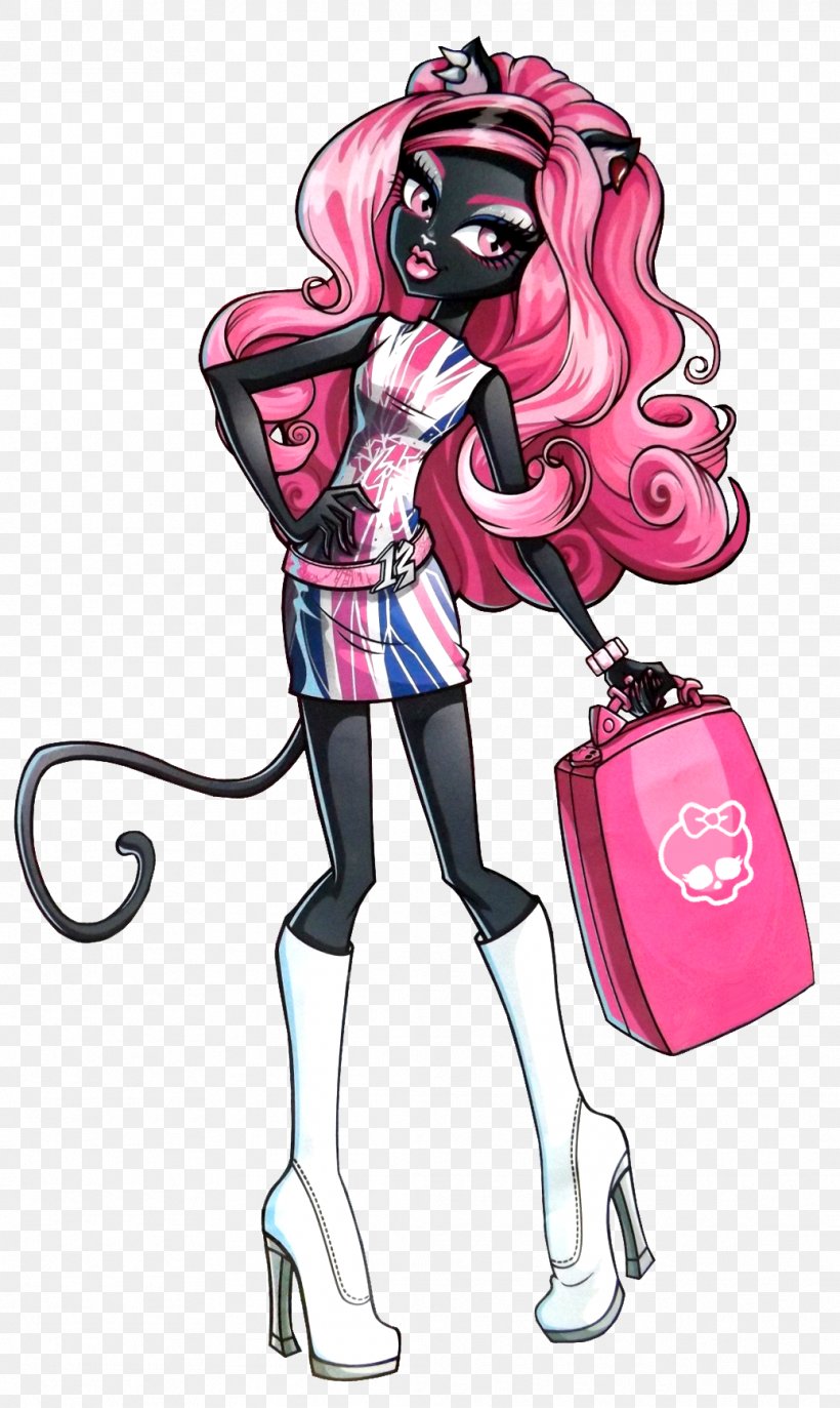 Monster High Friday The 13th Catty Noir Doll C.A. Cupid Manny Taur, PNG, 1037x1737px, Monster High, Art, Ca Cupid, Cartoon, Costume Design Download Free