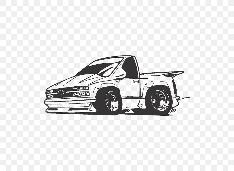 Pickup Truck Car Chevrolet Decal Sticker, PNG, 600x600px, Pickup Truck, Advertising, Automotive Design, Automotive Exterior, Automotive Tire Download Free