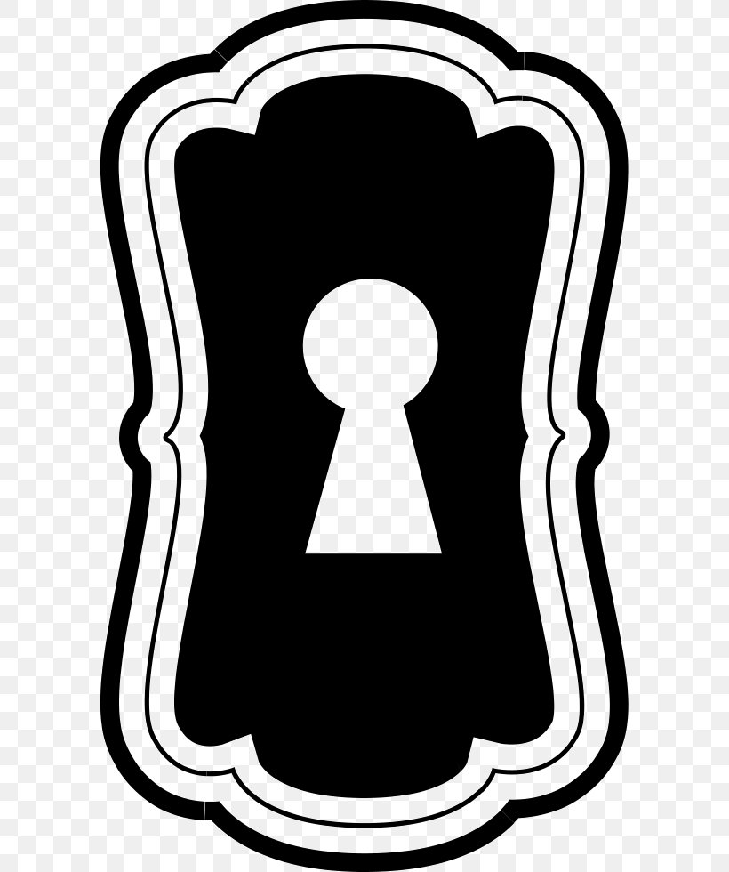 Shape Keyhole Clip Art, PNG, 595x980px, Shape, Area, Artwork, Black And White, Keyhole Download Free