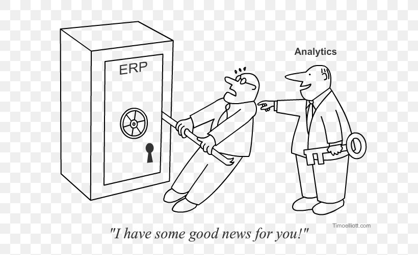 Enterprise Resource Planning Business Intelligence Cartoon Data Science Analytics, PNG, 690x502px, Watercolor, Cartoon, Flower, Frame, Heart Download Free