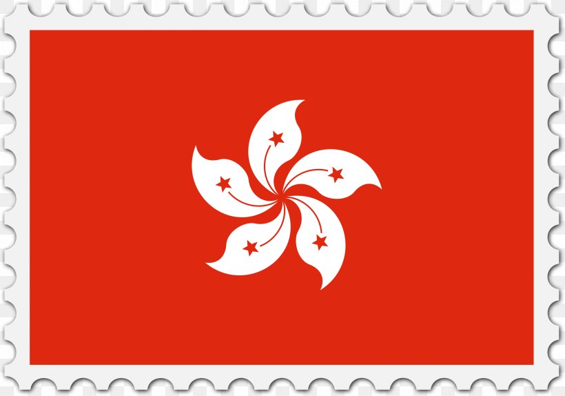 Flag Of Hong Kong National Flag, PNG, 2396x1680px, Flag Of Hong Kong, Area, Artwork, Black And White, Brand Download Free