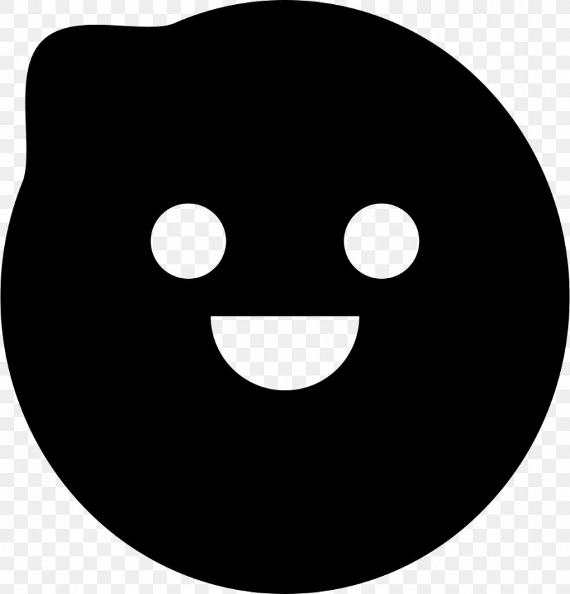 Smiley Facebook Line Clip Art Black M, PNG, 940x980px, Smiley, Black, Black Hair, Black M, Blackandwhite Download Free