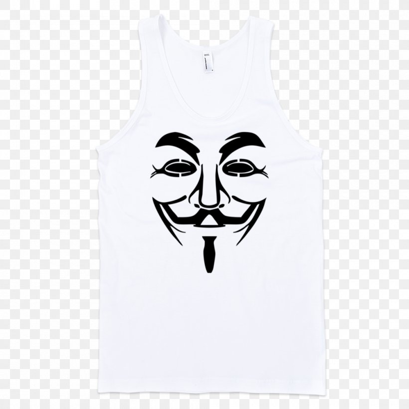 Guy Fawkes Mask Guy Fawkes Night Anonymous T-shirt, PNG, 1000x1000px, Guy Fawkes Mask, Active Tank, Anonops, Anonymity, Anonymous Download Free