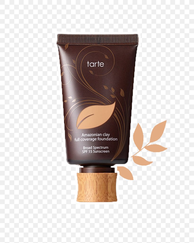 Sunscreen Tarte Amazonian Clay 12-Hour Full Coverage Foundation Factor De Protección Solar Cosmetics, PNG, 768x1024px, Sunscreen, Cosmetics, Cream, Face Powder, Flavor Download Free