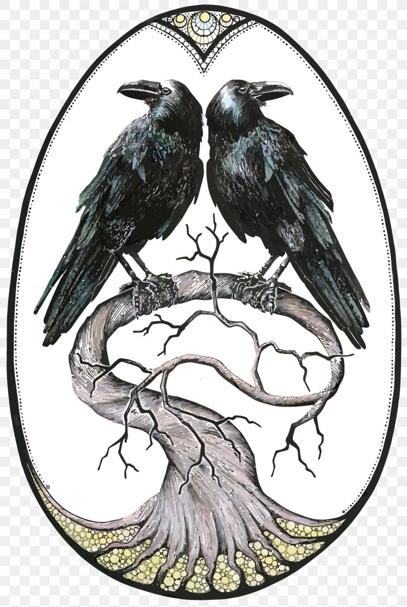 Common Raven Rook Bird, PNG, 1500x2238px, Common Raven, Art, Beak, Bird, Cartoon Download Free
