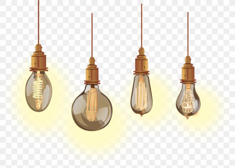 Incandescent Light Bulb Lamp, PNG, 927x666px, Light, Brass, Ceiling Fixture, Copper, Designer Download Free