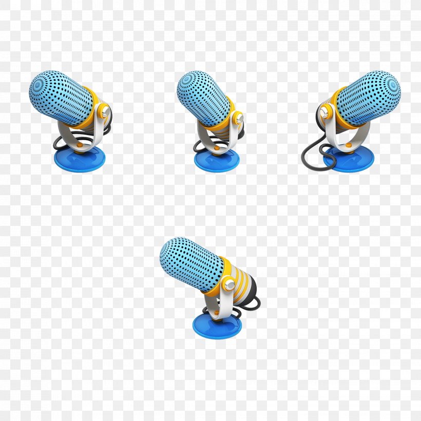 Microphone 3D Computer Graphics Icon, PNG, 2268x2268px, Watercolor, Cartoon, Flower, Frame, Heart Download Free