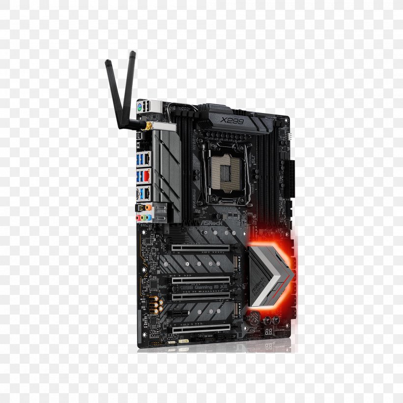 Motherboard LGA 2066 Intel X299 Intel Core I9, PNG, 2000x2000px, Motherboard, Asrock, Asrock H110mhdv, Central Processing Unit, Chipset Download Free