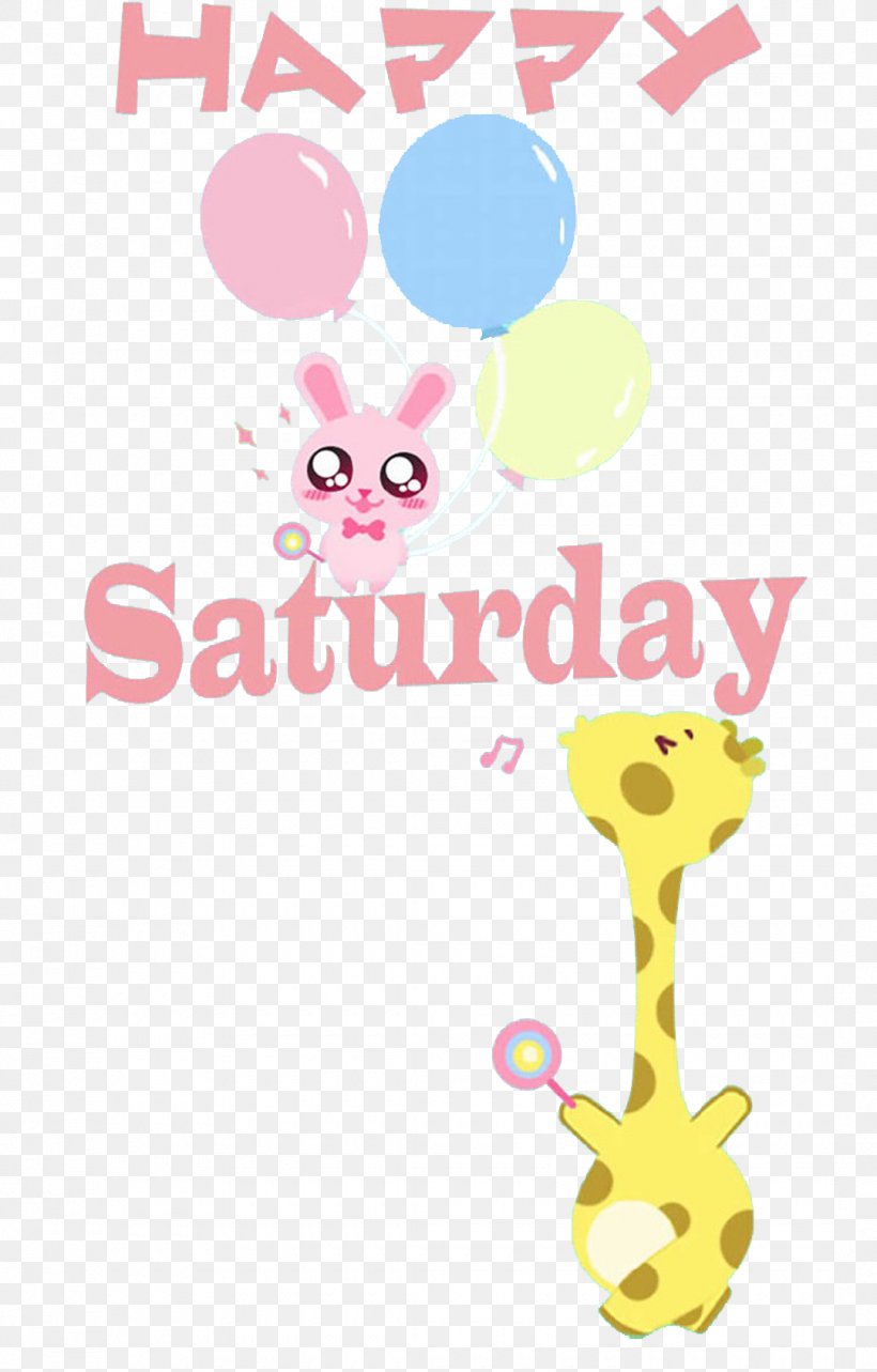 Saturday Download Clip Art, PNG, 1080x1690px, Saturday, Balloon, Happiness, Organism, Pink Download Free