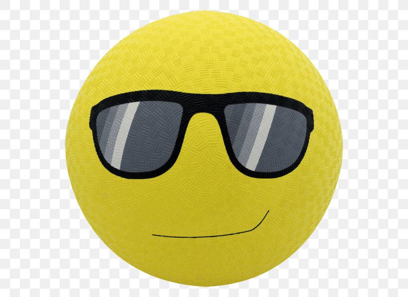 Sunglasses Playground Emoji Natural Rubber Game, PNG, 600x597px, Sunglasses, Ball, Child, Emoji, Emoticon Download Free