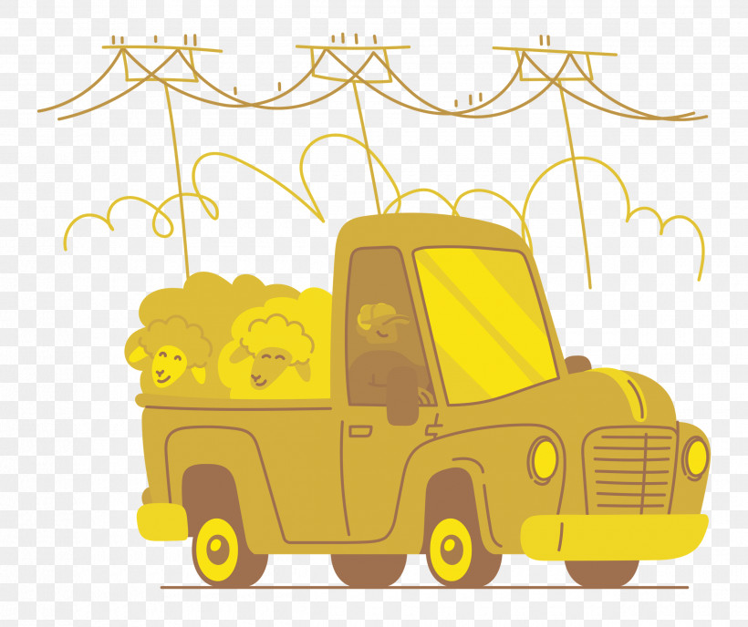Driving, PNG, 2500x2098px, Driving, Cartoon, Meter, Yellow Download Free